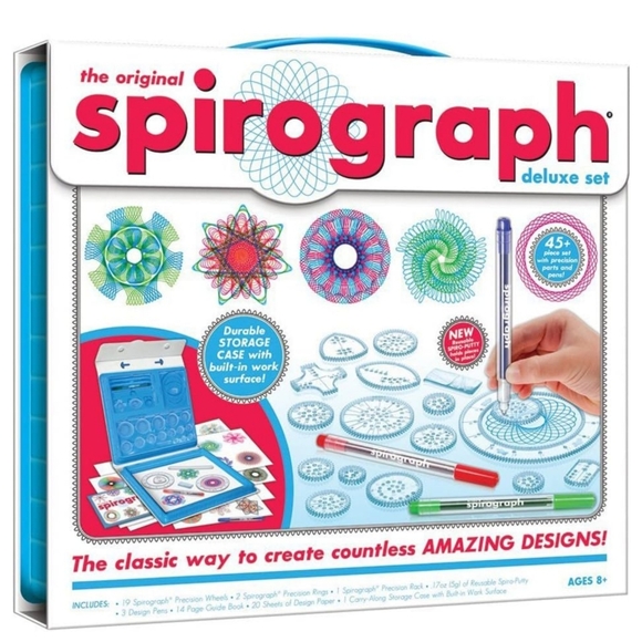 The Original Spirograph Deluxe Design Set Art Craft Toy - Picture 12 of 12